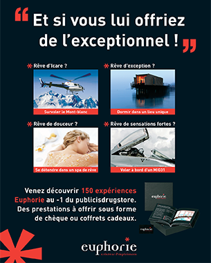 Campagne presse coffrets cadeaux